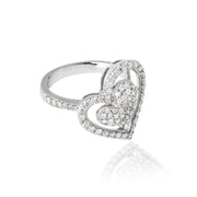 Heart Diamond Ring