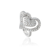 Heart Diamond Ring