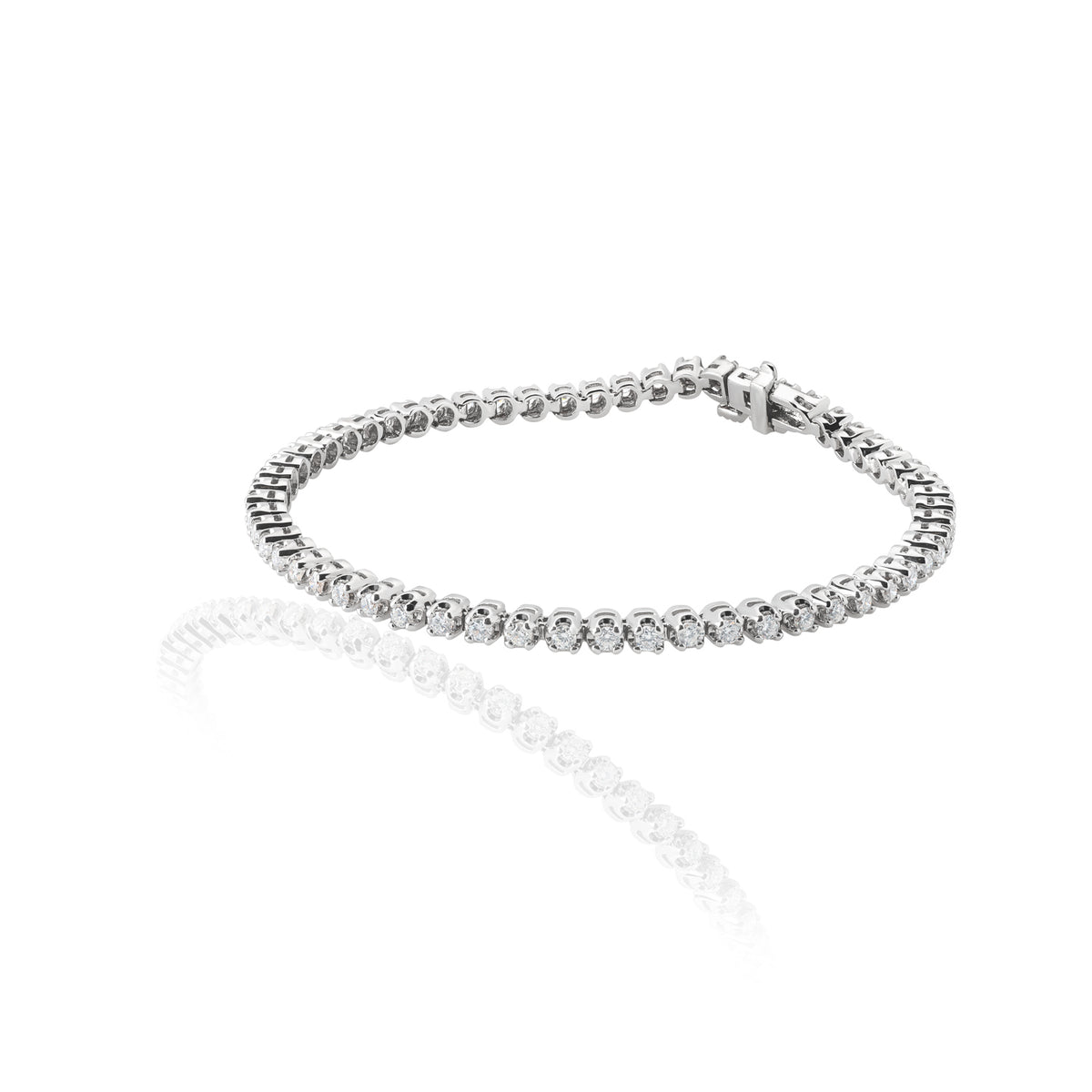 Bracelet — White Gold — LTJ-BRA-022