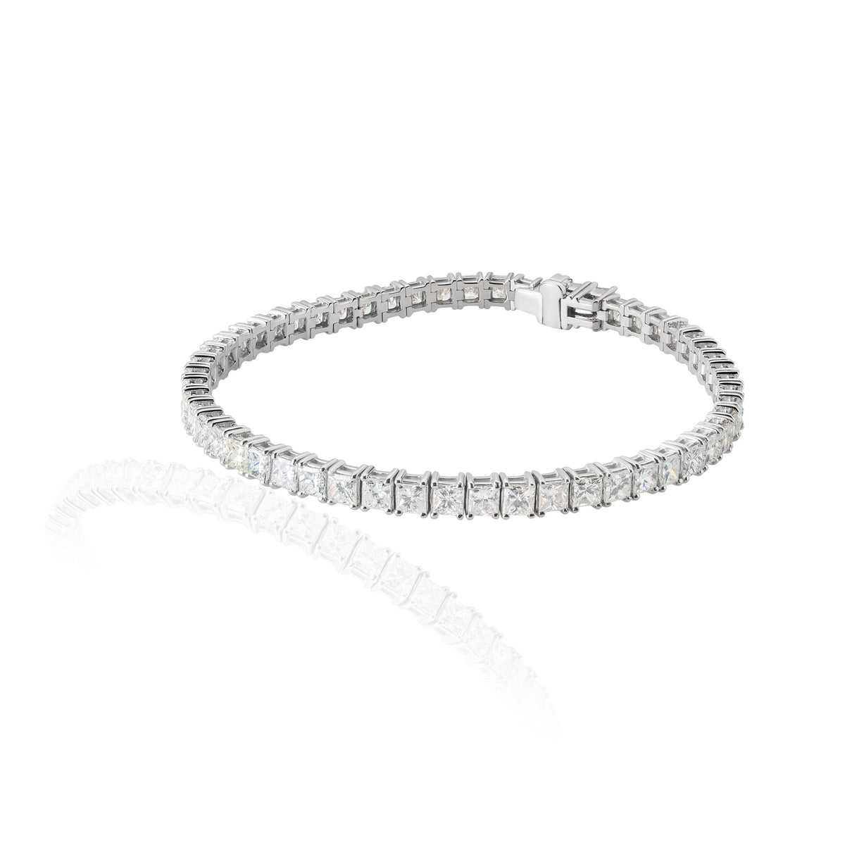 Tennis Bracelet — White Gold — 11794SSSL