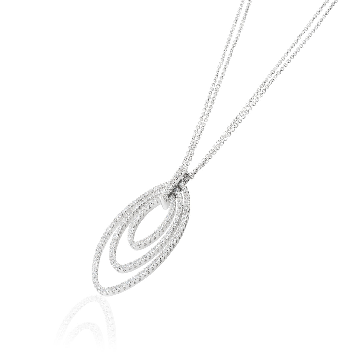 White Gold Pendant Necklace