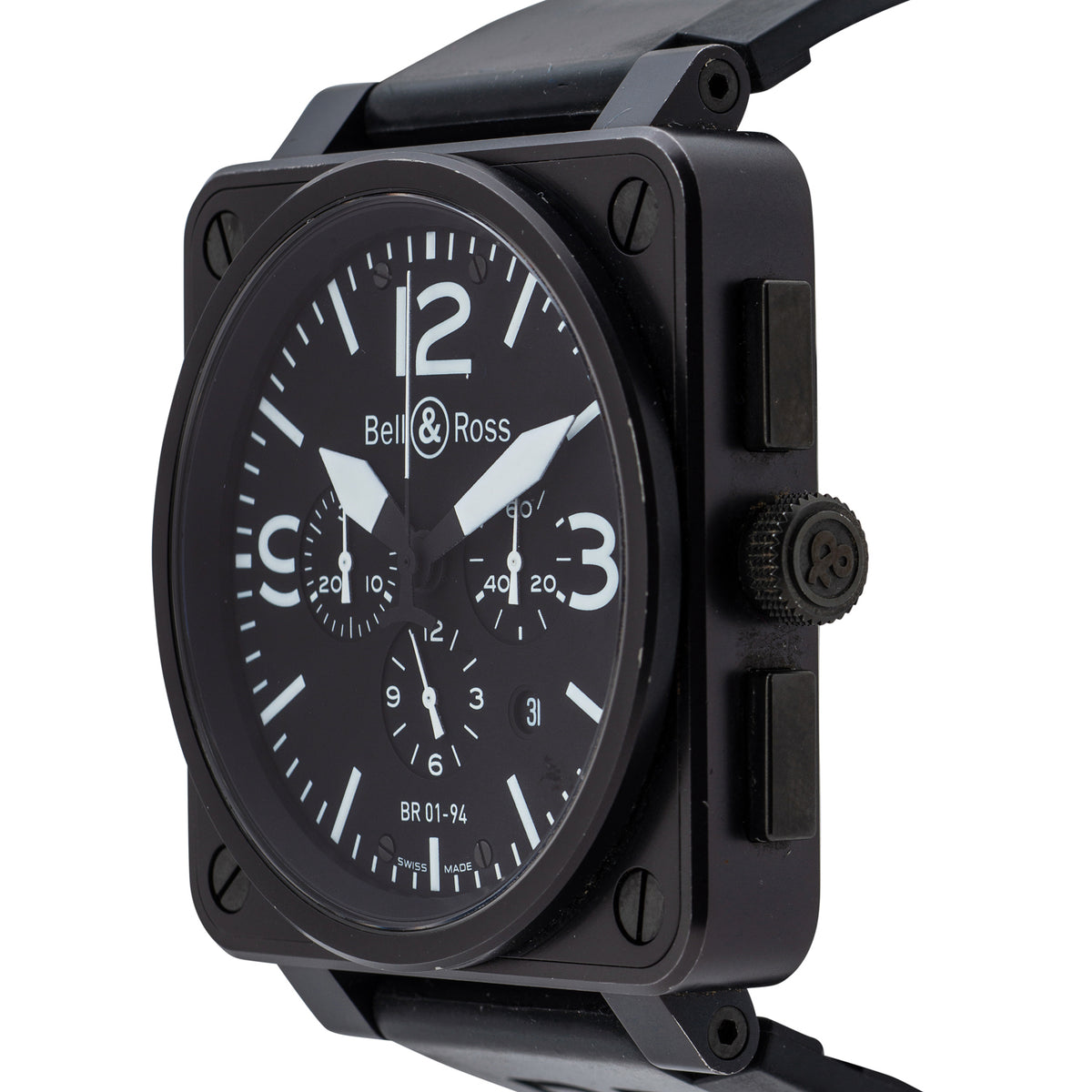 Bell & Ross - BR-03 - BR-03-94-BW