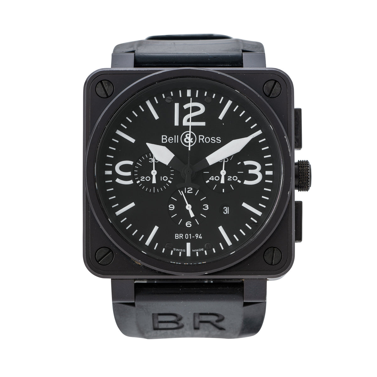 Bell & Ross - BR-03 - BR-03-94-BW
