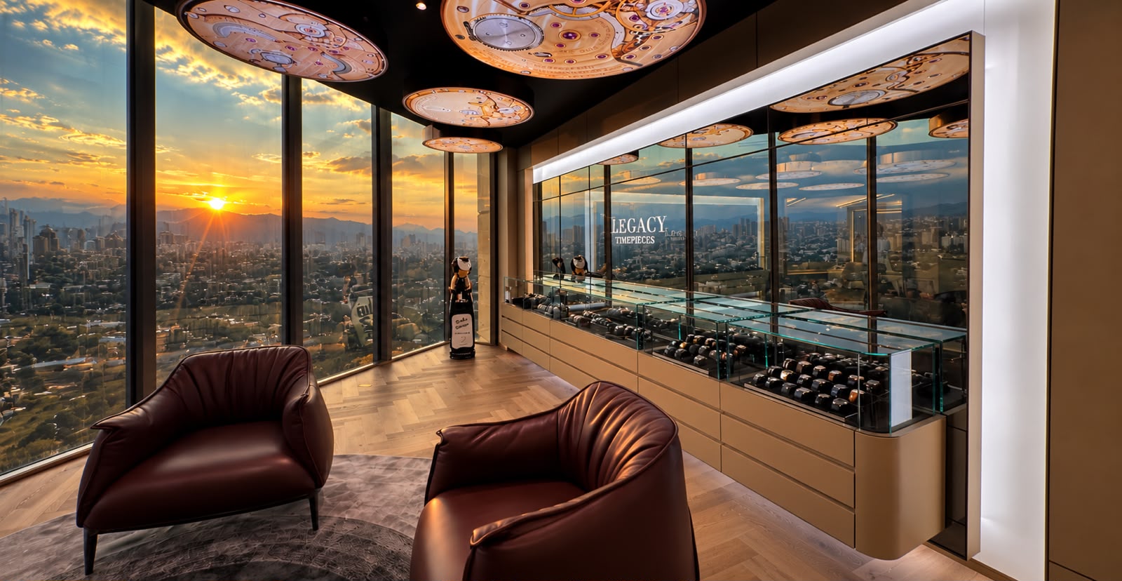 Legacy Timepieces boutique in Mexico City